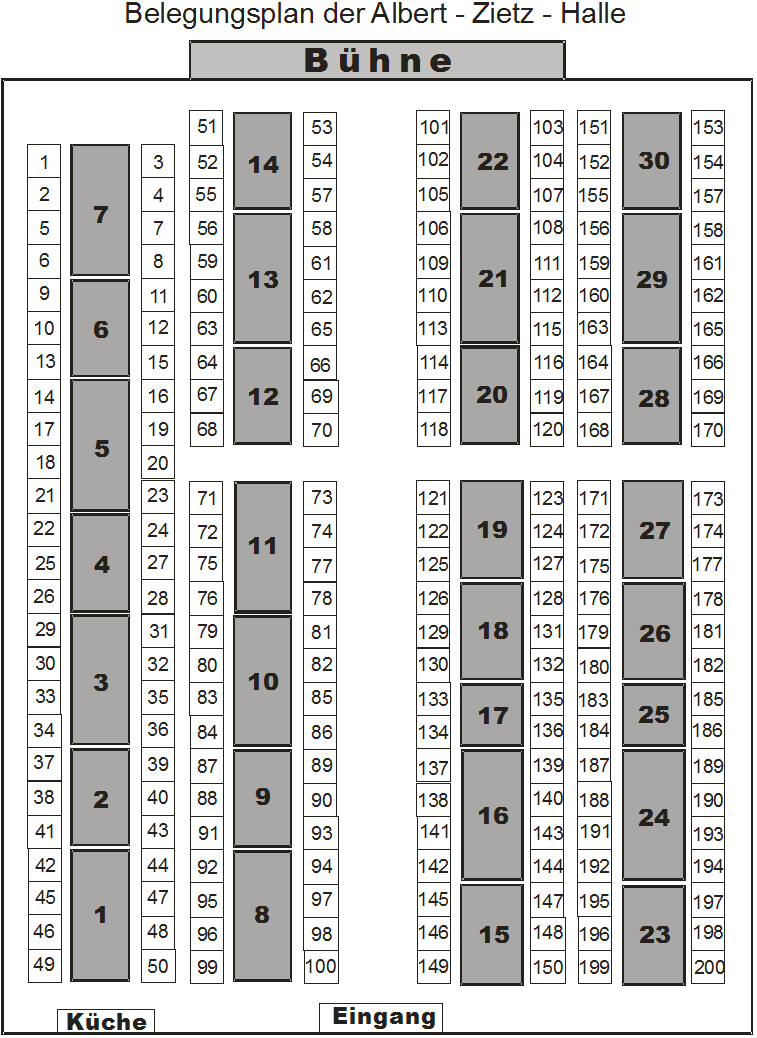 Hallenplan